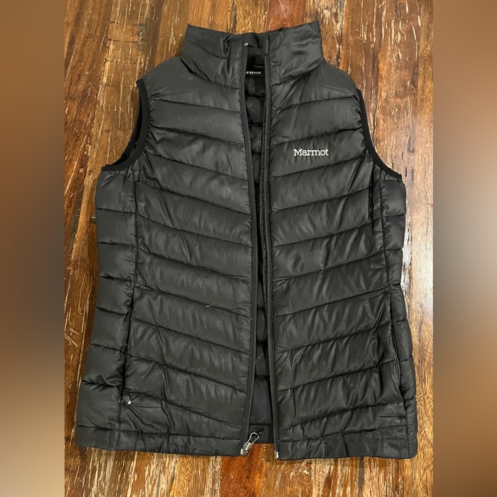 Marmot 800 Fill Black Down Vest